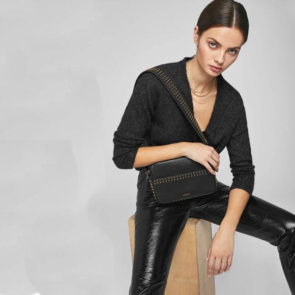 ANINE BING Mason Cardigan in Black S - Picture 2 of 9